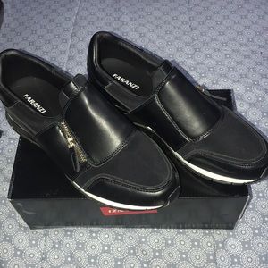 Faranzi slip on light weight shoes.